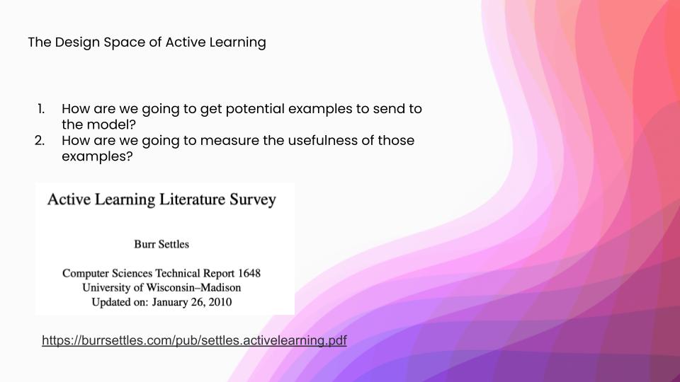 Designing active learning pipelines
