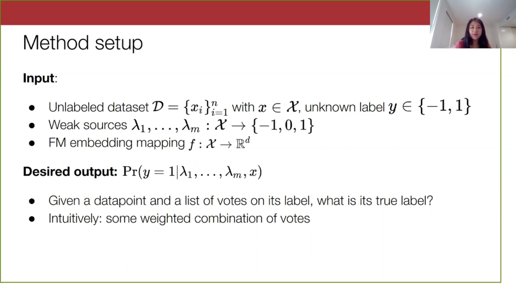 Weak supervision (WS) 101-setup method