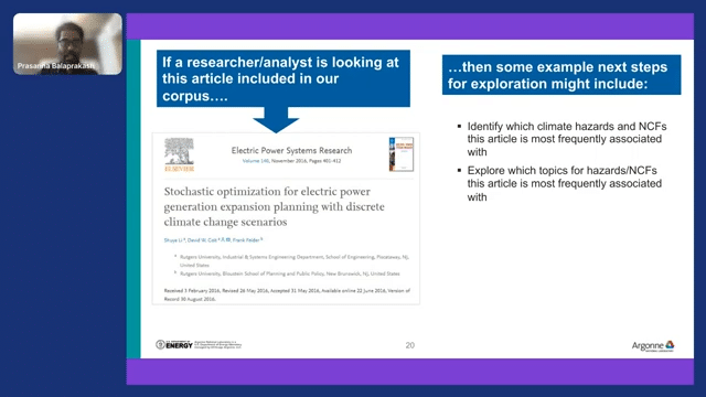 Extracting the impact of climate change from scientific literature using snorkel-enabled nlp 23-22 screenshot