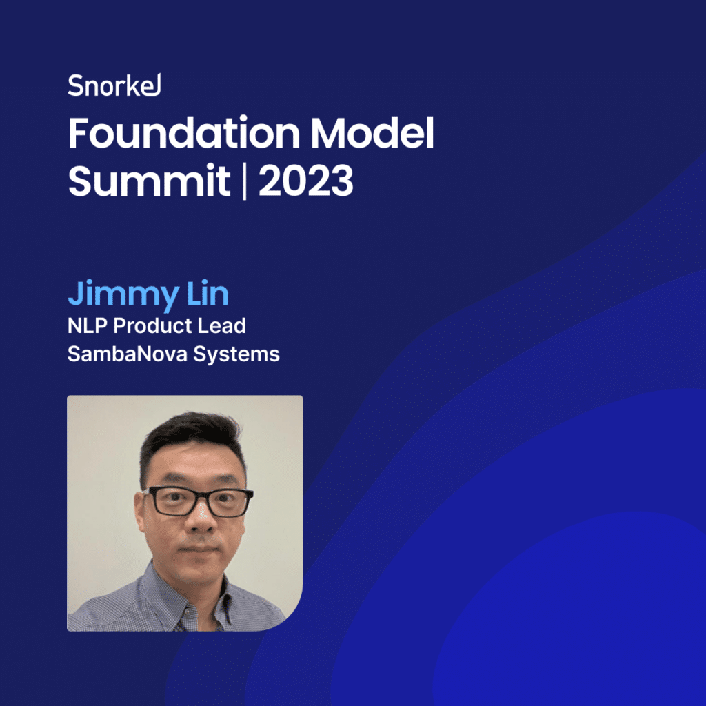 Jimmy Lin, NLP Lead at SambaNova Systems