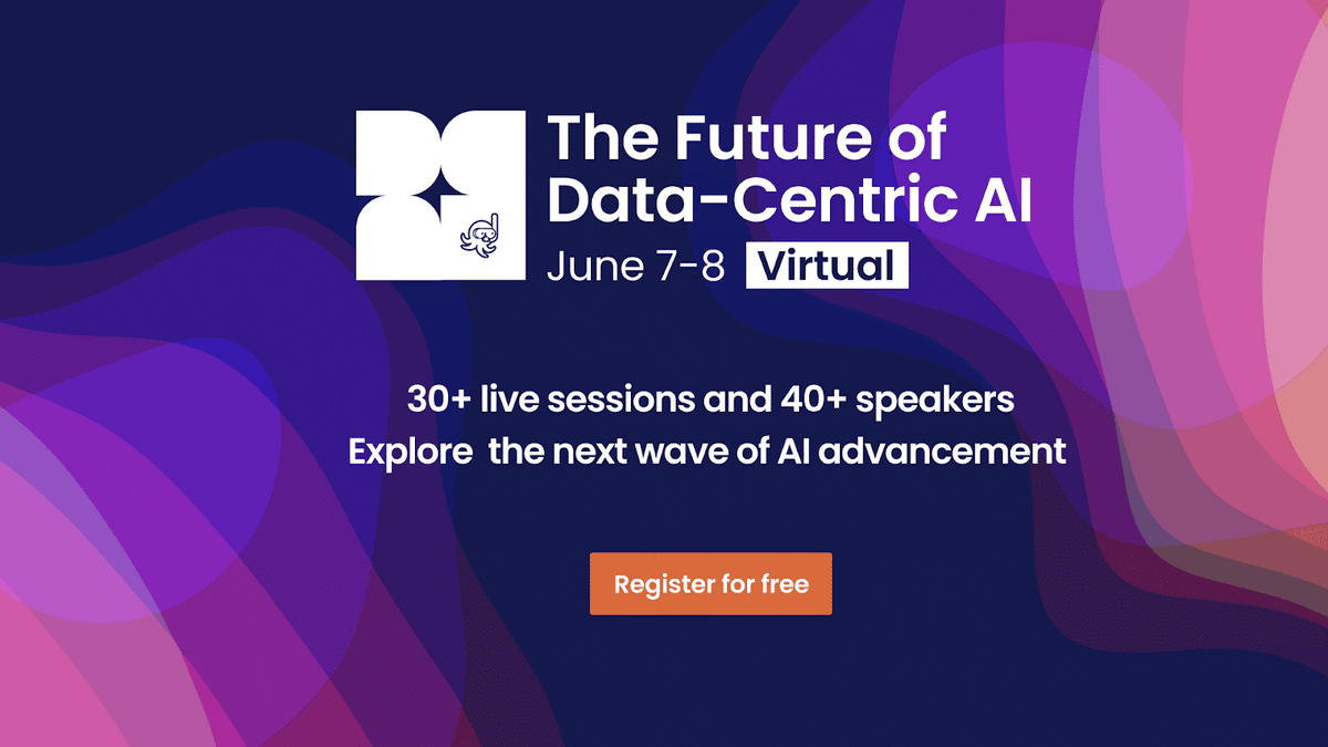 Luminaries and enterprise veterans to speak at Future of Data-centric AI